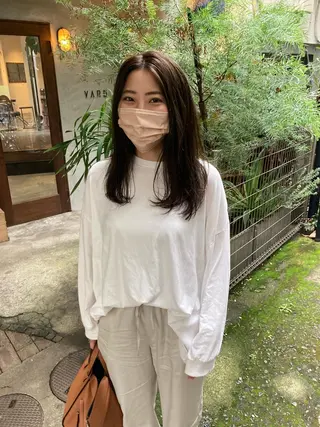 ロング 金田 夏野のヘアスタイル