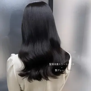 ロング カラー シンカ 表参道のヘアスタイル