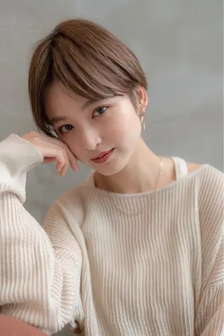 ショート カラー 韓国ヘア 店長NEGIのヘアスタイル