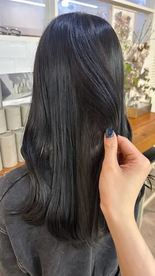 ロング yumeka🩶ボブ 暖色/透け感カラーのヘアスタイル