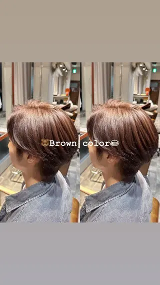 カラー メンズ 💞Miu / 透明感カラー💞のヘアスタイル