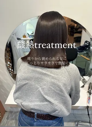 ミディアム AYAKA 下北沢suuのヘアスタイル