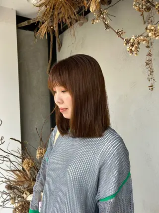 ミディアム Direct所属・曽山 乙羽のヘアスタイル