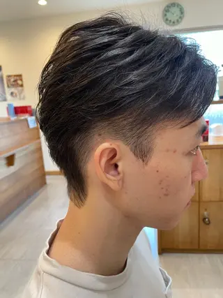 メンズ ヘアーメイクポリッシュ桂店所属・知念 美来のヘアスタイル