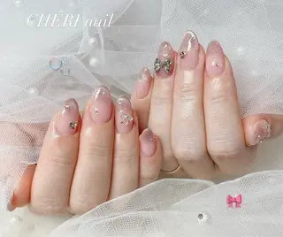 ネイル hair f.Row所属・阿部 千晶のネイルデザイン