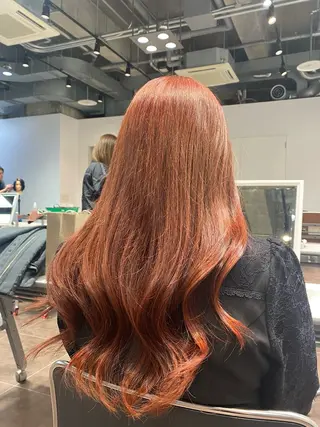 カラー RISA ♡/のヘアスタイル