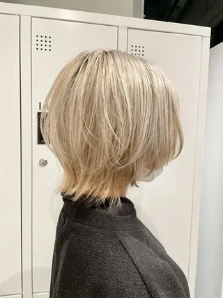 ショート 🔷ダブルカラーハイ トーン🔷櫻井走のヘアスタイル