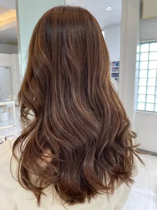 ロング 稲熊 あみのヘアスタイル