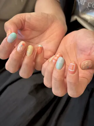 ネイル illum hicariのネイルデザイン