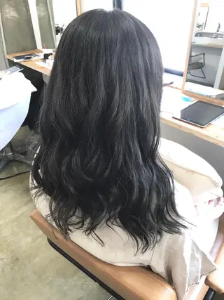 ミディアム カラー 💎髪質改善💎 デザイナーshinのヘアスタイル