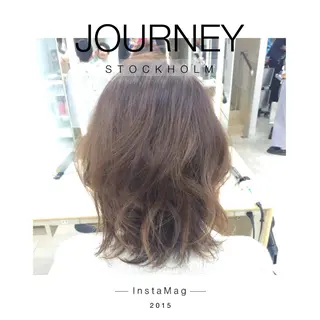 セミロング カラー Lyhair🦊🎀 AKIのヘアスタイル