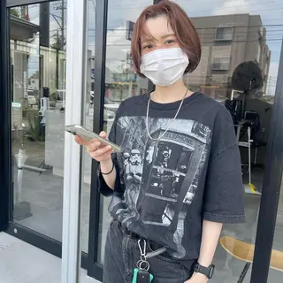 ショート 河原 亮のヘアスタイル