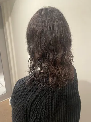 ミディアム パーマ CEINE loq ‪🍒なつきのヘアスタイル