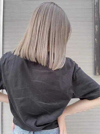 ミディアム GiseL ジゼル六本松のヘアスタイル