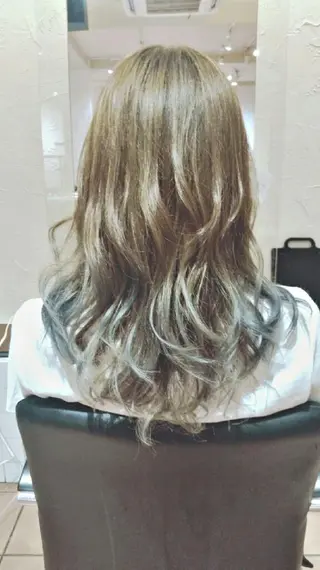 ミディアム セミロング ロング カラー ヘアアレンジ 【髪質改善美容師】t occa茨木篠原健太のヘアスタイル