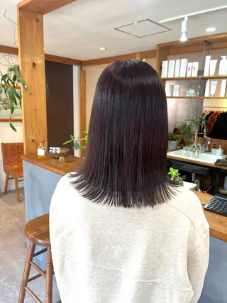 ミディアム カラー タマムラ　ミヅキ🌙 HOWDYのヘアスタイル
