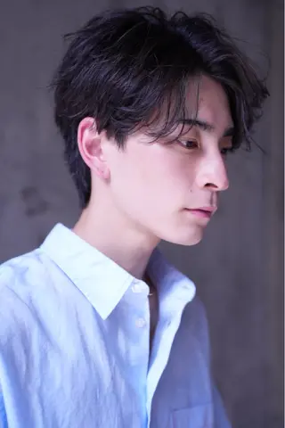 パーマ メンズ 🌷KARIN/ メンズ、ショート🍃のヘアスタイル