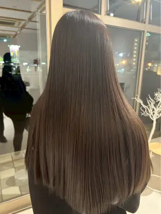 ロング カラー 木村 友泉のヘアスタイル