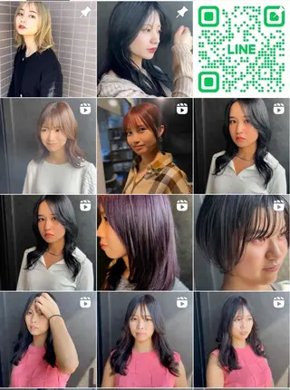 ミディアム uti所属・菊池 幹のヘアスタイル