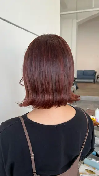 ミディアム カラー カラー特化美容師 💎EIKI💎のヘアスタイル