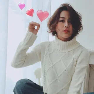 ショート ＨＩ ROのヘアスタイル