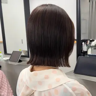 ミディアム Laff立川所属・髪質改善/縮毛矯正/ ボブ/立川/伊藤豊のヘアスタイル