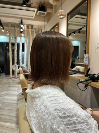 ミディアム 川崎 唯華のヘアスタイル