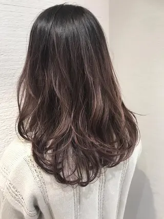 ロング 清野 大のヘアスタイル