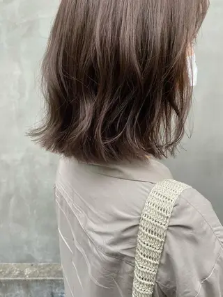ミディアム カラー パーマ ヘアアレンジ メンズ キッズ ネイル マツエク・マツパ インナーカラー/ KANAのヘアスタイル