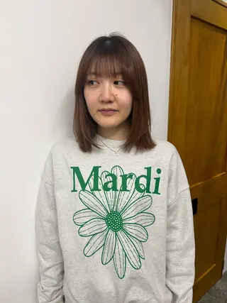 ミディアム kotono🪿 カットモデル募集❕のヘアスタイル