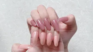 ロング チ まるこのネイルデザイン