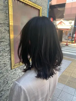 ミディアム 森田 健介のヘアスタイル