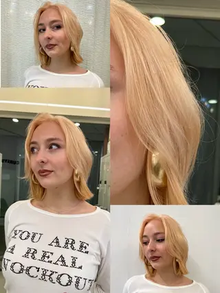 カラー ✨ブリーチカラー特化 美容師/なぎさのヘアスタイル