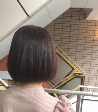 ショート カラー ヘアアレンジ Joshua / 素髪改善のヘアスタイル
