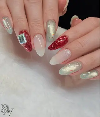 ネイル Spiky とうげ ふうかのネイルデザイン