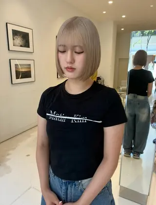ミディアム cono noughtのヘアスタイル