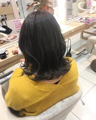 ミディアム カラー 小田原NO1 美容師 飯田飛翔のヘアスタイル