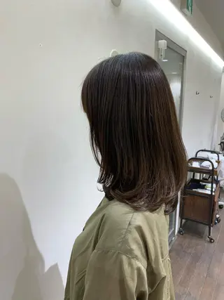 ミディアム デジタルパーマ🫧 韓国風ヘア🫧サクラのヘアスタイル