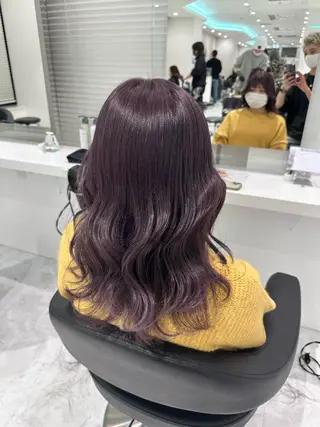 ミディアム カラー ♡上品韓国髪♡ブラ ウン/SAYATOのヘアスタイル