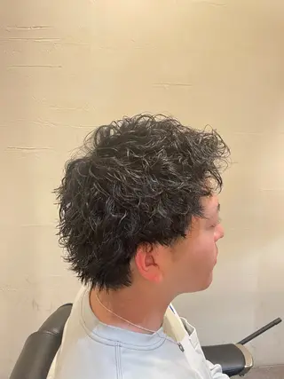 ショート パーマ 【メンズサロン】樽井 美月のヘアスタイル