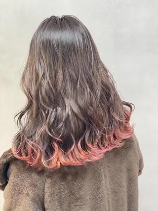ミディアム THINK SHOP KANTAのヘアスタイル
