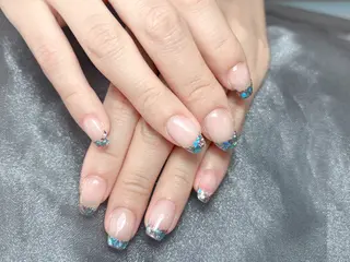 ネイル H3 Nail Tsuki🦋💙のネイルデザイン