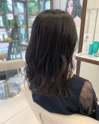 ミディアム カラー miiro 長津田 髪質改善 フジムラのヘアスタイル