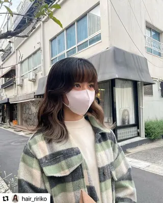 ミディアム カラー メンズ 🩷Eny terrace🩷のヘアスタイル