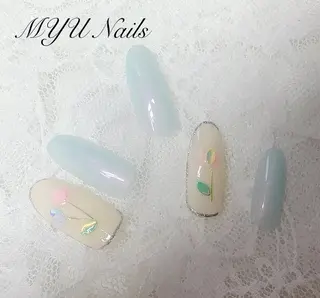 ネイル ニュアンスネイル🌈 MYU Nailsのネイルデザイン