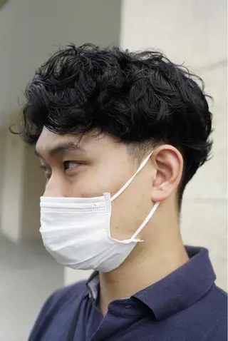 パーマ 関 晃哉のヘアスタイル