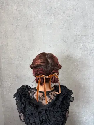 セミロング 下山 萌華のヘアスタイル