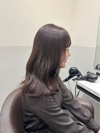 ロング カラー 矢野 晃平のヘアスタイル