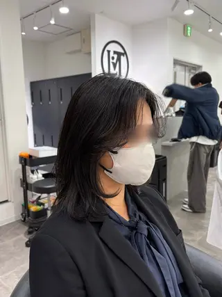 ミディアム limitみづき🌙 カラーのヘアスタイル
