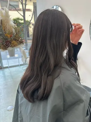 セミロング レイヤーカット 特化美容師のヘアスタイル